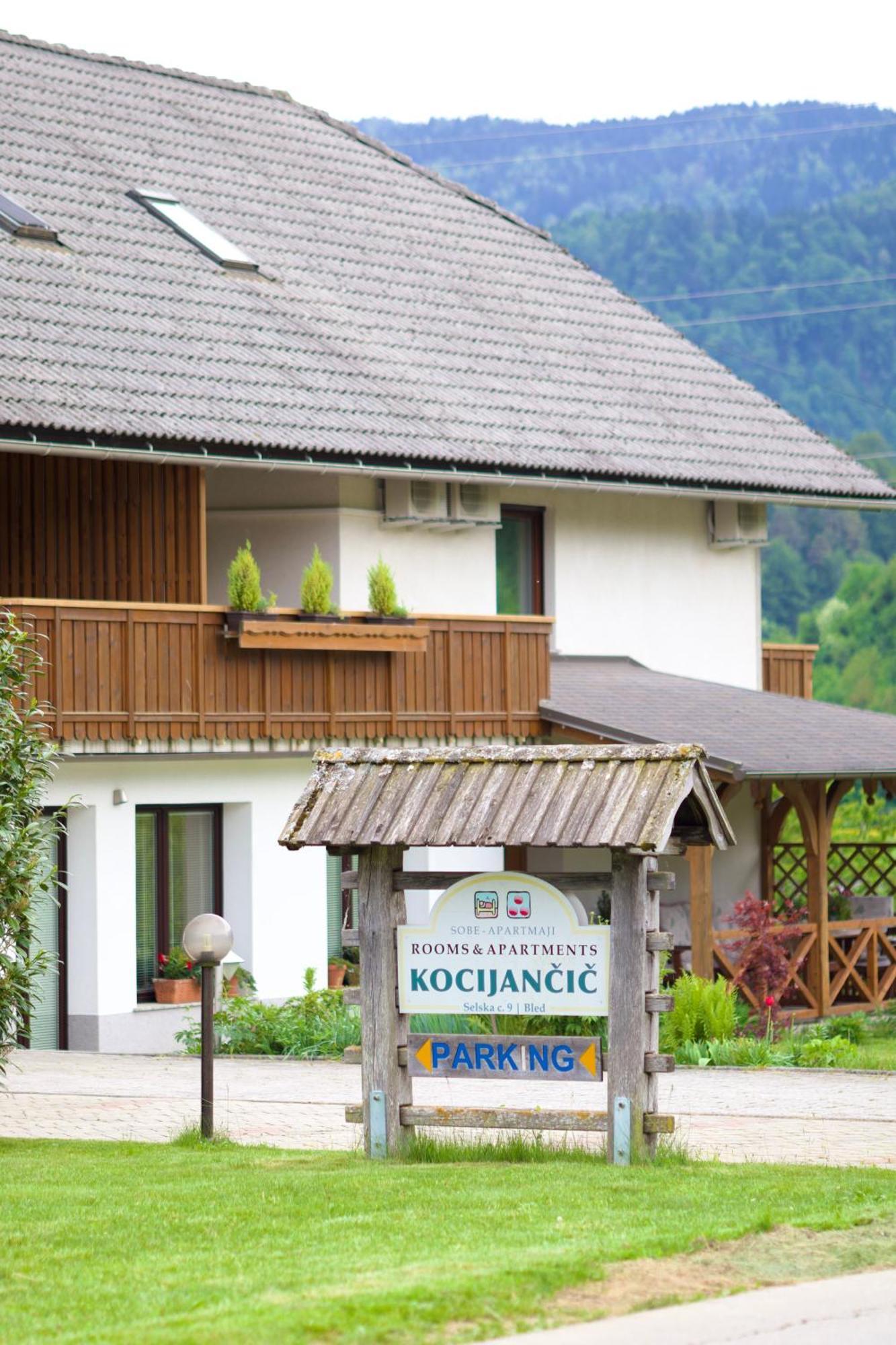 Apartments-Rooms Kocijancic Bled Exterior photo